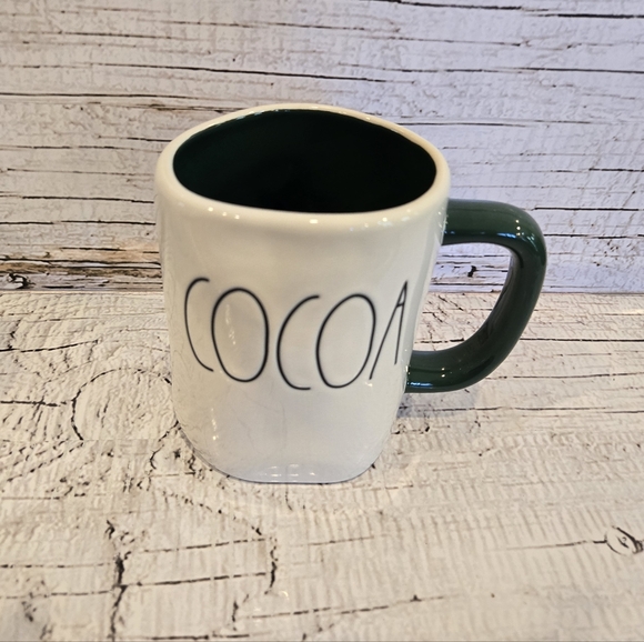 Rae Dunn Winter "Cocoa" Mug with PomPom Hat - Picture 2 of 3